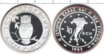 Продать Монеты Греция 10 экю 1993 Серебро