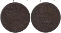 Продать Монеты Швейцария 1 батзен 1836 Медь