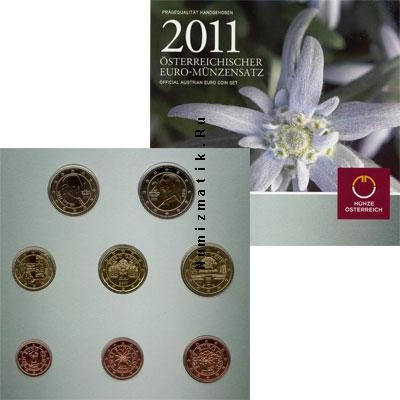 Продать Подарочные монеты Австрия Евронабор 2011 2011 