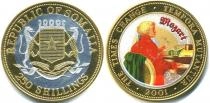 Продать Монеты Сомали 250 шиллингов 2001 Биметалл