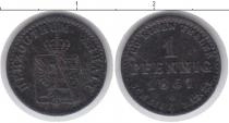 Продать Монеты Анхальт 1 пфенниг 1867 Медь