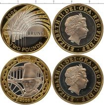 Продать Подарочные монеты Великобритания Достижения Королевства 2006 Серебро
