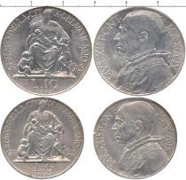 Продать Подарочные монеты Ватикан Ватикан 1947 г, 1947 Алюминий