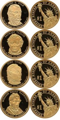 Продать Подарочные монеты США Президенты США 2009 