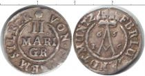 Продать Монеты Брауншвайг-Вольфенбюттель 2 гроша 1656 Серебро