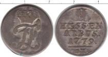 Продать Монеты Гессен-Кассель 2 альбуса 1779 