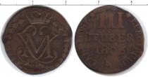Продать Монеты Юлих-Берг 3 стюбера 1806 Медь