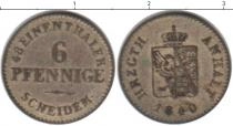Продать Монеты Анхальт 6 пфеннигов 1840 Серебро