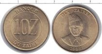 Продать Монеты Заир 10 заир 1988 Медь