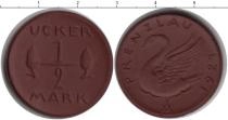 Продать Монеты Германия 1/2 марки 1921 