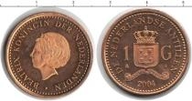 Продать Монеты Нидерланды 1 гульден 2004 