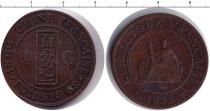 Продать Монеты Индокитай 1 сантим 1892 Медь