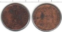 Продать Монеты Кипр 1/4 пиастра 1908 Медь