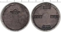 Продать Монеты Испания 5 песет 1809 Серебро