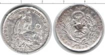 Продать Монеты Перу 5 сентаво 1899 Серебро