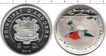 Продать Монеты Андорра 5 динерс 2012 Серебро