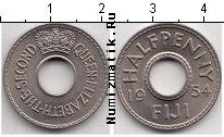 Продать Монеты Фиджи 1/2 пенни 1954 Медно-никель