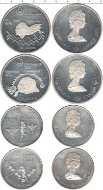 Продать Подарочные монеты Канада Олимпийские игры в Монреале 1976 1975 Серебро