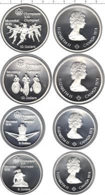 Продать Подарочные монеты Канада Олимпийские игры в Монреале 1976 1974 Серебро