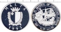 Продать Монеты Мальта 5 милс 1993 Серебро