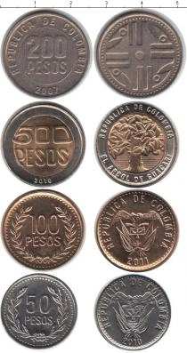 Продать Наборы монет Колумбия Колумбия 1997-2011 0 