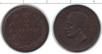Продать Монеты Италия 2 сентесимо 1905 Медь