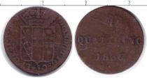 Продать Монеты Италия 1 кватрино 1837 Медь