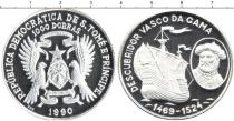 Продать Монеты Сан-Томе и Принсипи 10 долларов 1990 Серебро