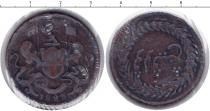 Продать Монеты Индонезия 2 цента 1825 Медь