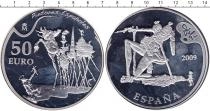 Продать Монеты Испания 50 евро 2009 Серебро