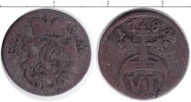 Продать Монеты Шварцбург-Зондерхаузен 6 пфеннигов 1784 Медь