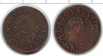 Продать Монеты Франция 2 торнуа 1633 Медь