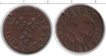 Продать Монеты Франция 2 торнуа 1622 Медь
