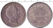 Продать Монеты Баден 2 талера 1843 Серебро