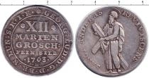 Продать Монеты Брауншвайг-Люнебург-Каленберг-Ганновер 12 марьенгрош 1703 Серебро