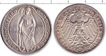 Продать Монеты Третий Рейх 3 марки 1928 Серебро