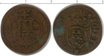 Продать Монеты Зост 3 пфеннига 1748 Медь