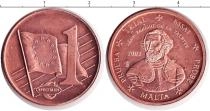 Продать Монеты Мальта 1 евроцент 2003 