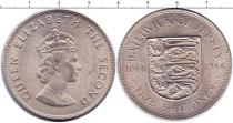 Продать Монеты Остров Джерси 1 крона 1966 Медно-никель