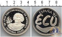 Продать Монеты Испания 1 экю 1992 Серебро