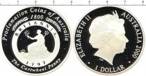 Продать Подарочные монеты Австралия Юбилейный доллар 2000 Серебро