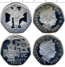 Продать Подарочные монеты Великобритания 150-летие креста Виктория 2006 Серебро
