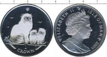 Продать Подарочные монеты Остров Мэн Кошки 2005 Медно-никель