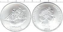 Продать Монеты Острова Кука 1 доллар 2014 Серебро