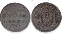 Продать Монеты Бранденбург 2 1/2 крейцера 1774 Серебро