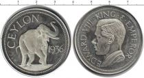 Продать Монеты Цейлон 1 крона 1936 Медно-никель