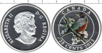 Продать Монеты Канада 25 центов 2013 Серебро