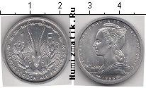 Продать Монеты Французская Африка 1 франк 1948 Алюминий