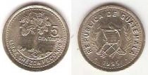 Продать Монеты Гватемала 5 сентаво 1995 Медно-никель