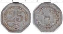Продать Монеты Джибути 25 сентим 1921 Алюминий